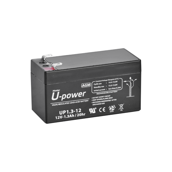 Batterie AGM au plomb Voltage 12 V BATT1213-U-Accueil-Guard Security