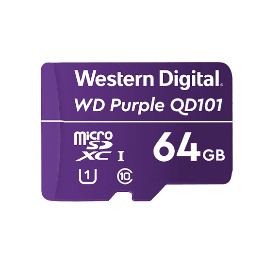 Carte mémoire MicroSD Western Digital WDD064G1P0C-Accueil-2 ALLTECH - GUARD SECURITY