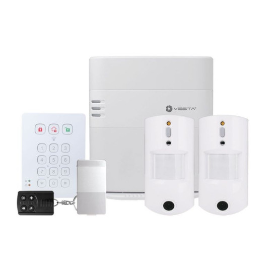 Kit d'Alarme Sans Fil VESTA 4G Grade 2 - VESTA-102-NOZW-Accueil-Guard Security