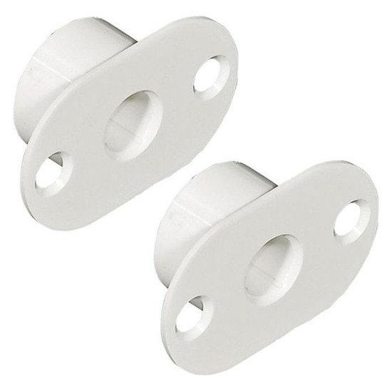 ADAPTADOR PLASTICO BLANCO. DIAMETRO 19 mm--Guard Security