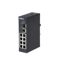SWITCH DAHUA 8 POE DH-PFS3110-8P-96-SWITCH ETHERNET - POE -2 ALLTECH - GUARD SECURITY