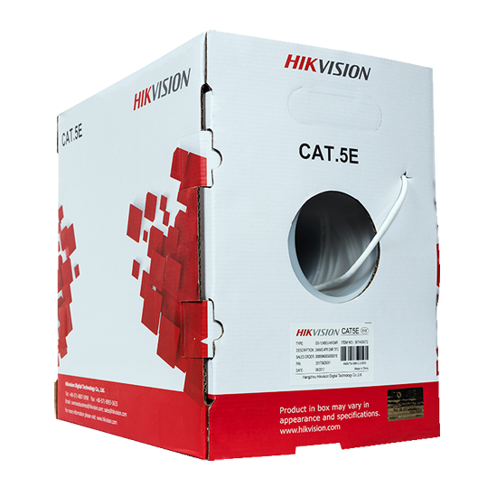 Câble UTP - RJ45 CAT 5 Hikvision 305 mètres-Accueil-Guard Security