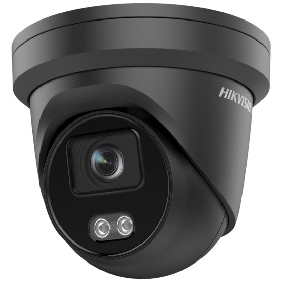 Caméra Hikvision IP 4MP - ColorVu | DS-2CD2347G2-LU(2.8mm)(C)(BLACK)-HIKVISION-Guard Security