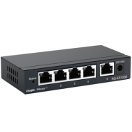 Switch Reyee - 5 ports 1Gb/S - RG-ES105D-SWITCH ETHERNET - POE -Guard Security