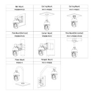 CAMERA DAHUA Dôme IP 8MP PTZ - DH-SD49825XB-HNR-CAMERA PTZ-Guard Security