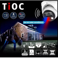 CAMERA DAHUA DOME 8MP - TiOC - IPC-IPC-HDW3849H-AS-PV-CAMERA IP 8MP - 12MP - 4K-Guard Security