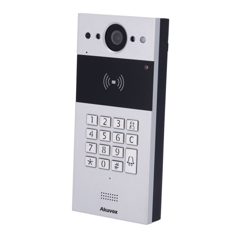 Kit Interphone vidéo Station extérieure IP et moniteur d'intérieur tactile  7 KTP02